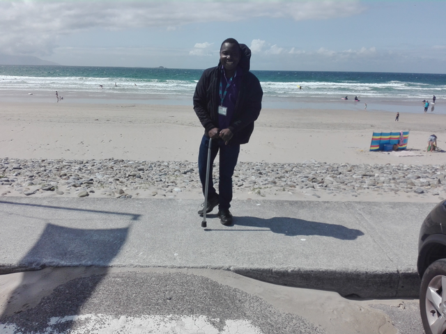 A photo of Israel at the beach